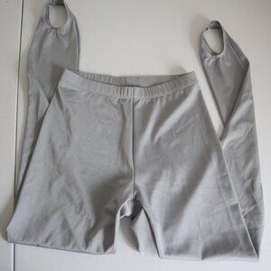 NWOT Re/Done X Danskin Stirrup Tights Metalic  Small